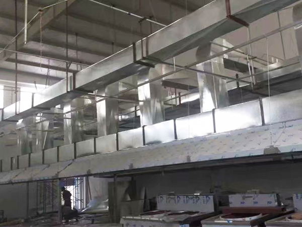 沈阳排烟风管施工安装成功案例